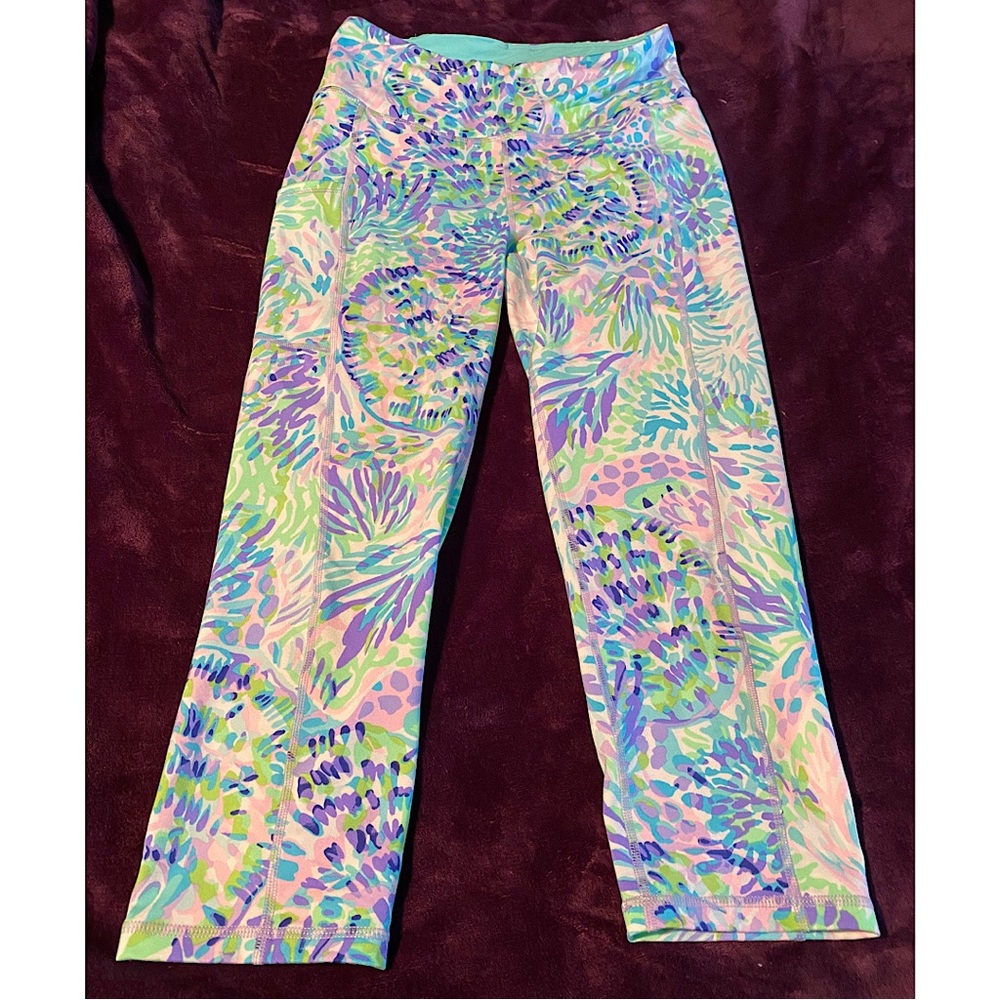 Lilly Pulitzer high rise crop legging